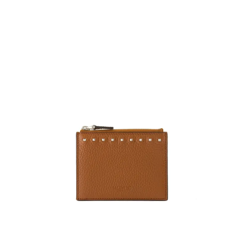 Valentino Garavani Leather Card Holder sold by Siebentaschen