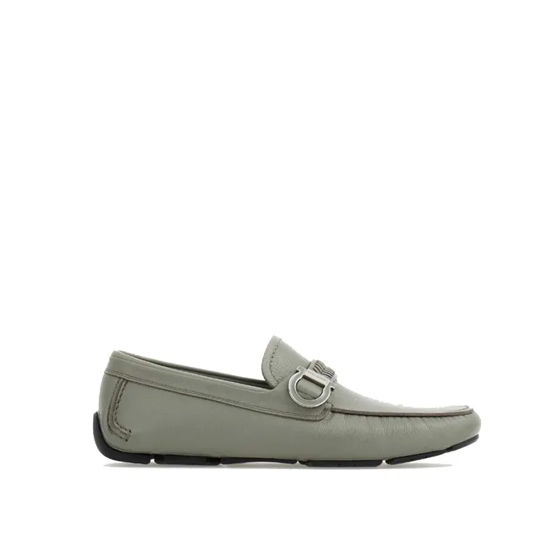 SALVATORE Ferragamo Calipso Leather Loafers sold by Siebentaschen