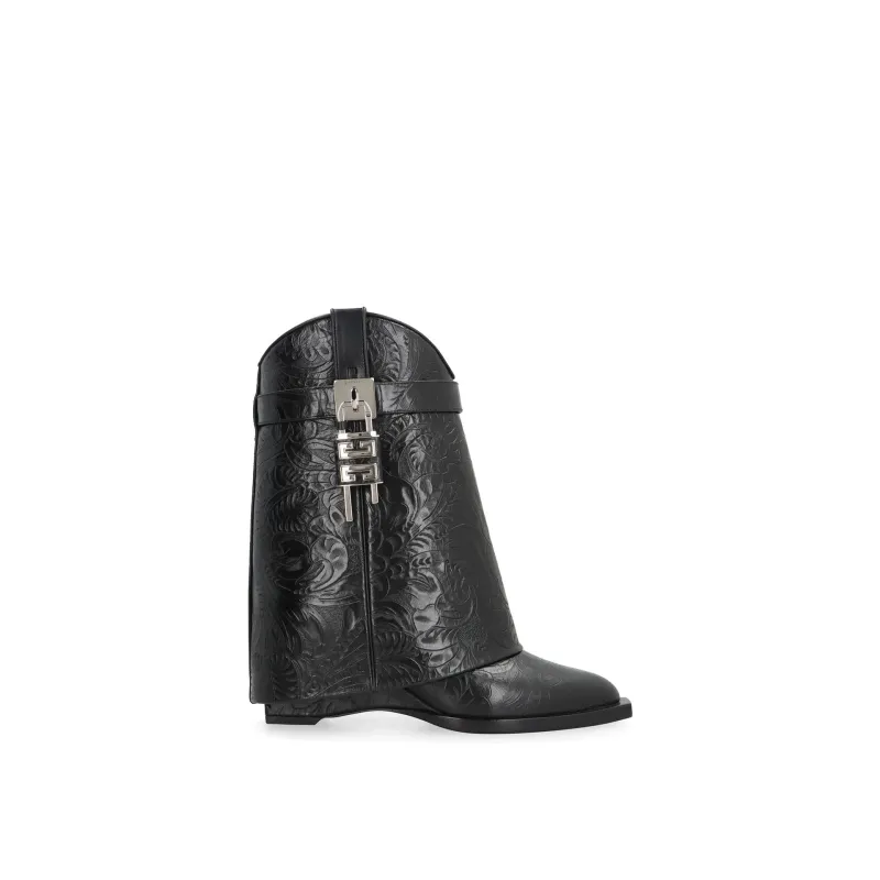 Givenchy Lock Cowboy Boots sold by Siebentaschen