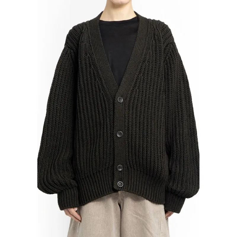 Lemaire Knit Cotton Cardigan sold by Siebentaschen
