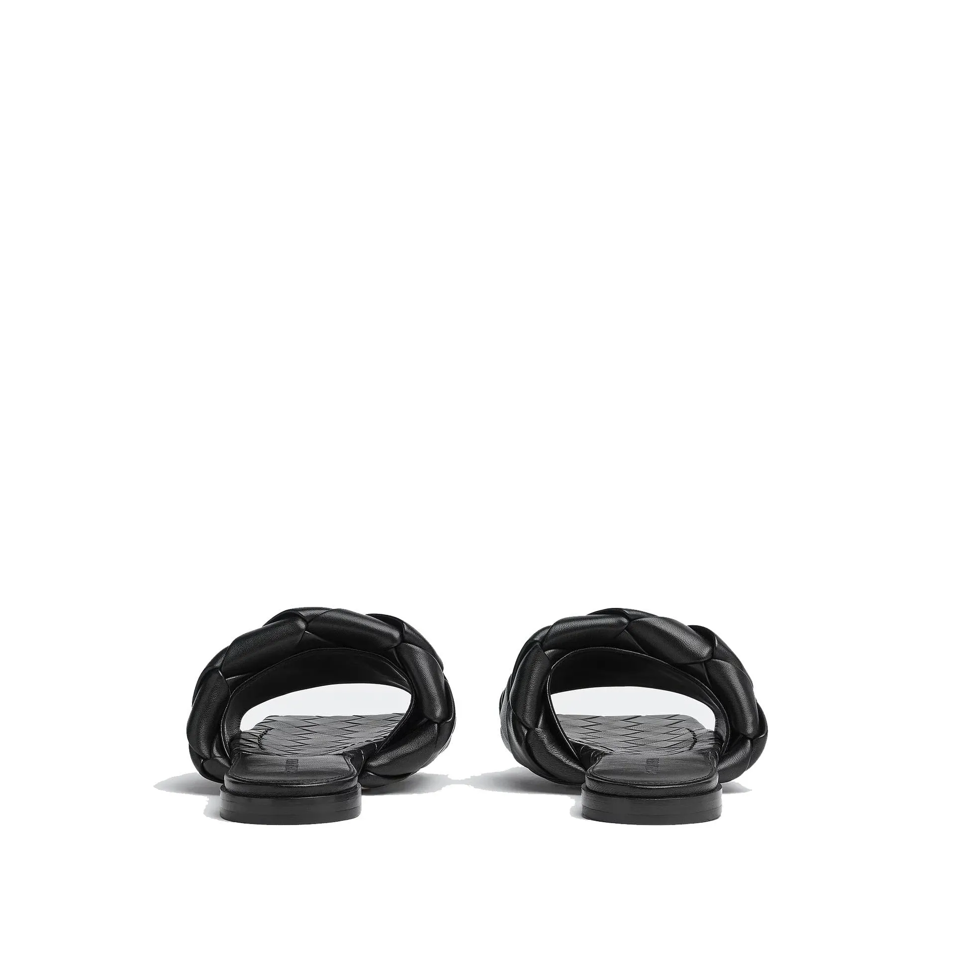 BOTTEGA VENETA Intrecciato leather flat sandals sold by Siebentaschen product image thumbnail 2