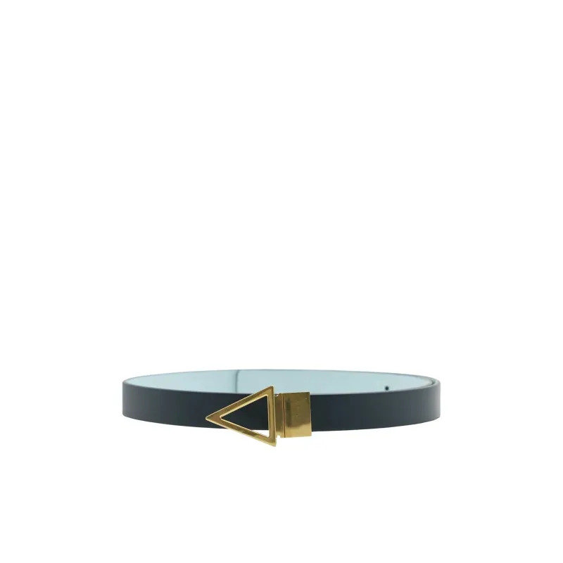 Bottega Veneta Reversible Leather Belt sold by Siebentaschen