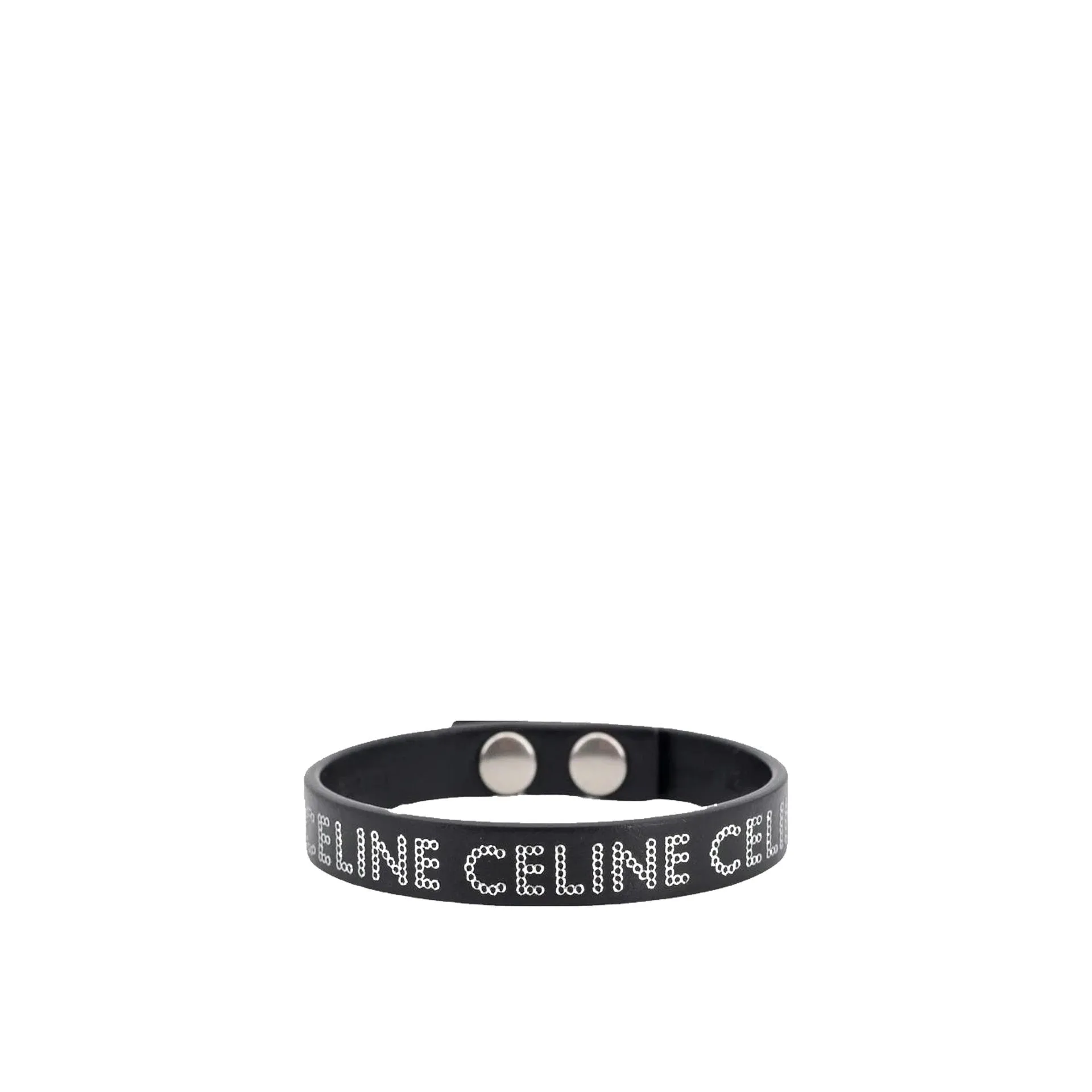 Celine Leather Logo Bracelet sold by Siebentaschen