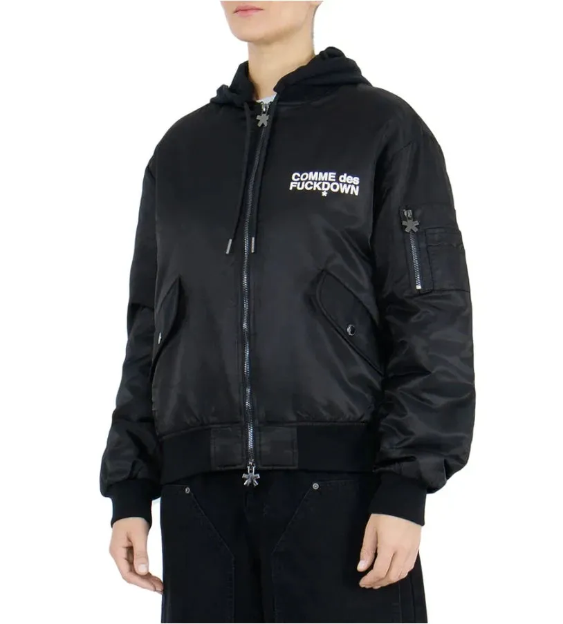 Comme Des Fuckdown Jackets Black Woman sold by Siebentaschen product image thumbnail 3