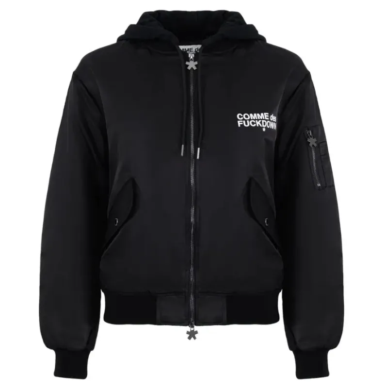 Comme Des Fuckdown Jackets Black Woman sold by Siebentaschen