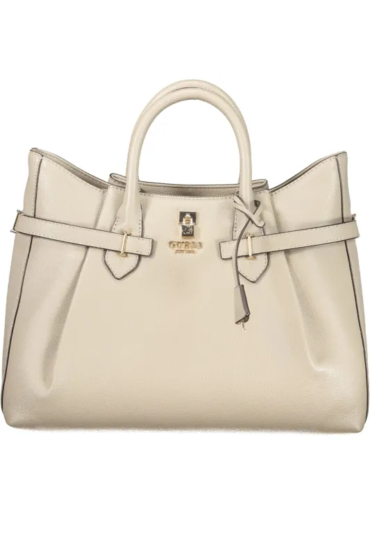 GUESS JEANS WOMEN S BEIGE BAG made by Guess