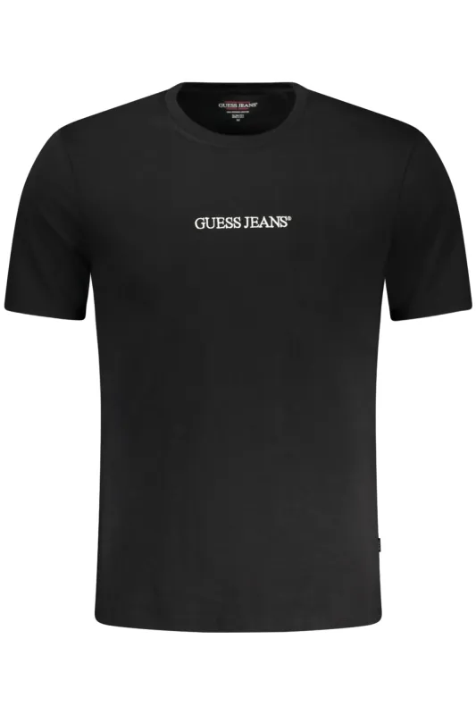 GUESS JEANS SHORT SLEEVE T-SHIRT MEN BLACK sold by Siebentaschen
