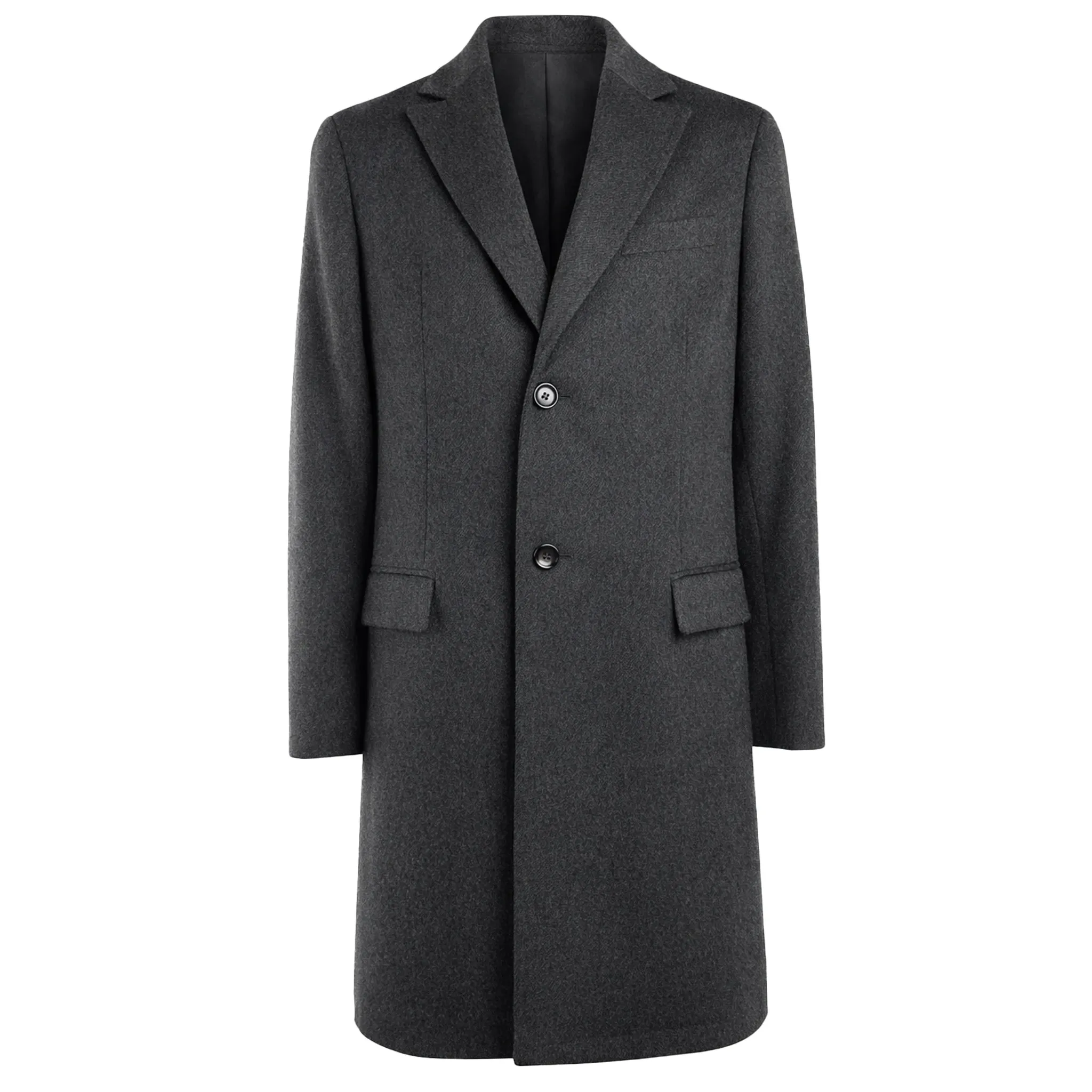 Loro Piana Fabric Coats Grey Man sold by Siebentaschen