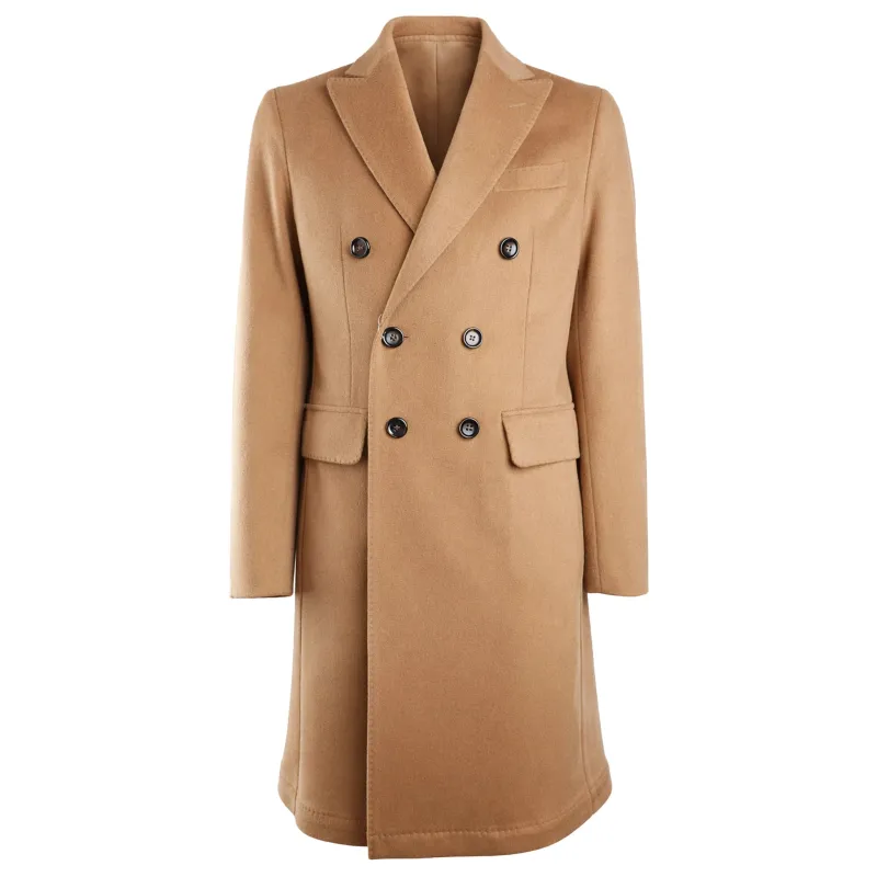 Loro Piana Fabric Coats Beige Man sold by Siebentaschen