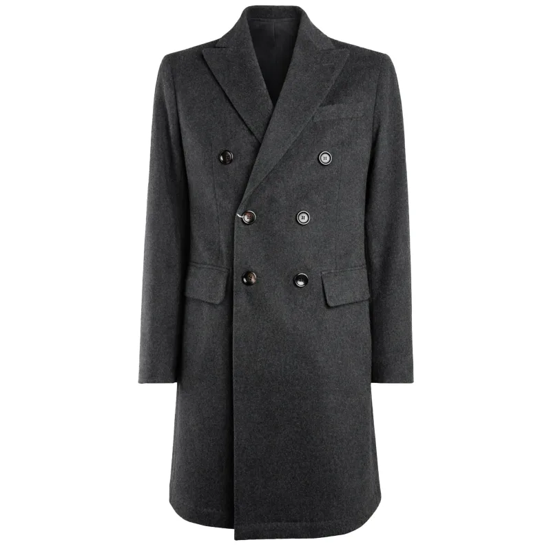 Loro Piana Fabric Coats Grey Man sold by Siebentaschen
