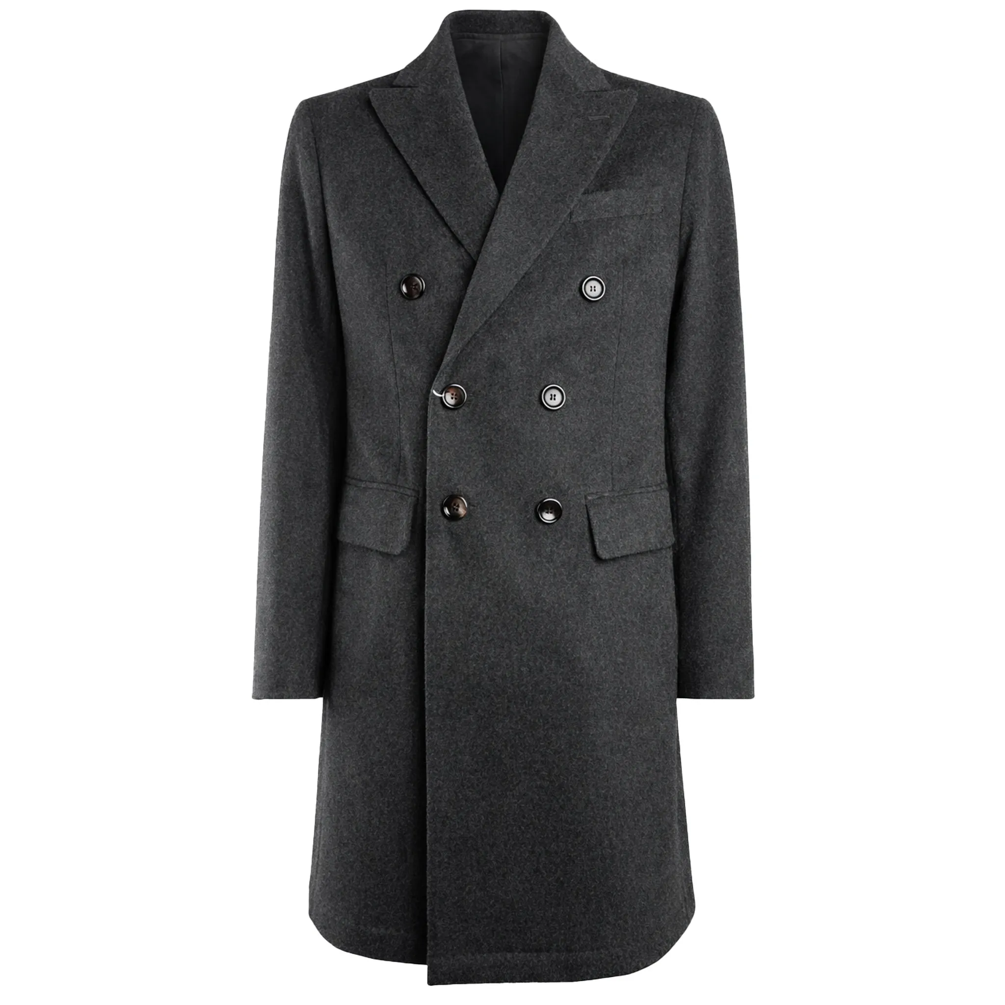 Loro Piana Fabric Coats Grey Man sold by Siebentaschen