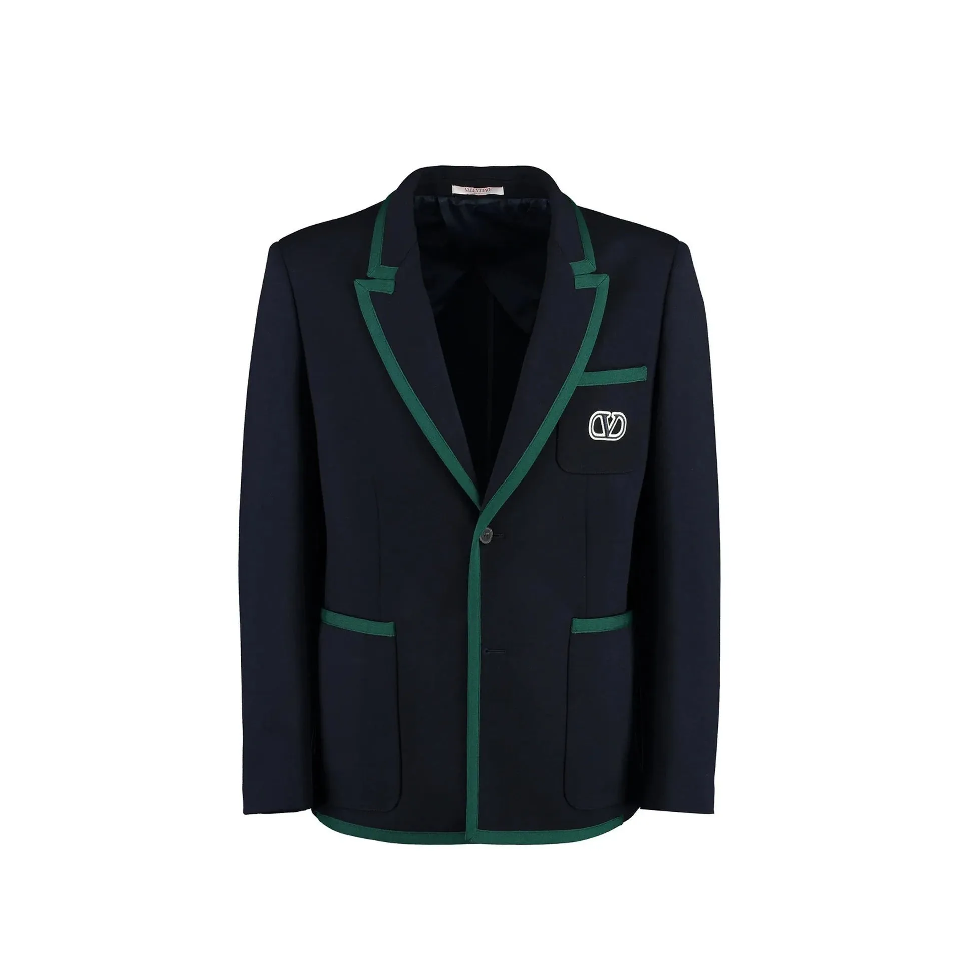 VALENTINO Wool single-breasted blazer sold by Siebentaschen