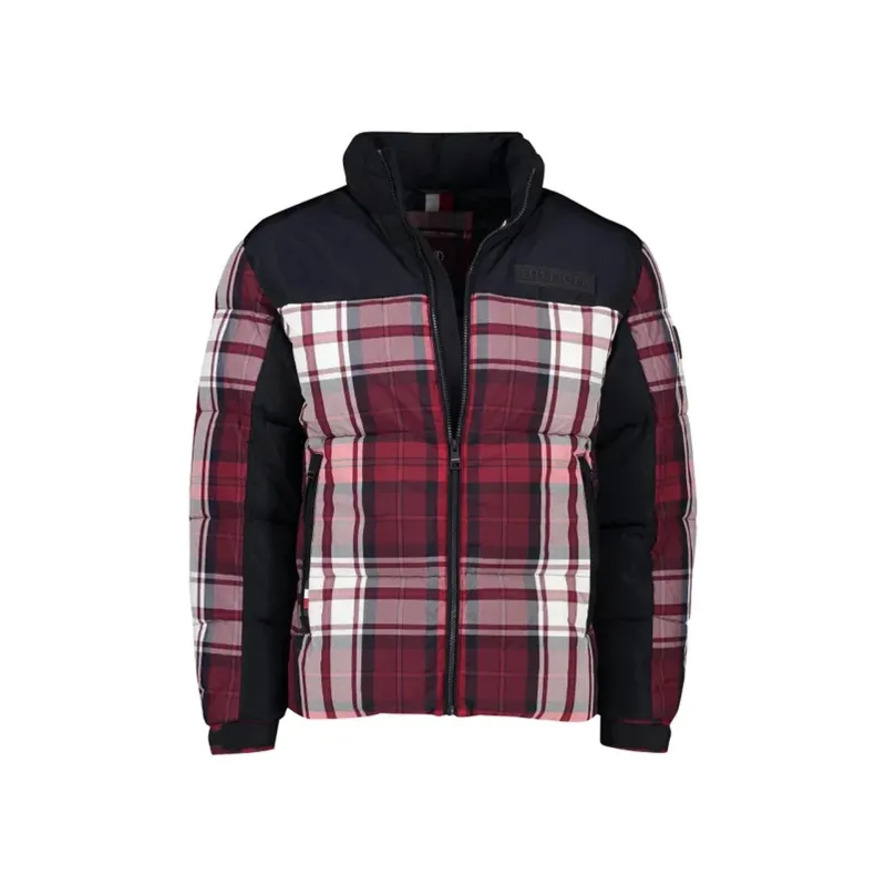 Tommy Hilfiger New York Check Puffer Jacket sold by Siebentaschen