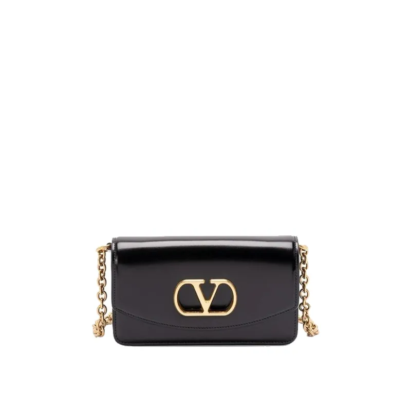 Valentino Garavani V-Logo Small Clutch Bag sold by Siebentaschen