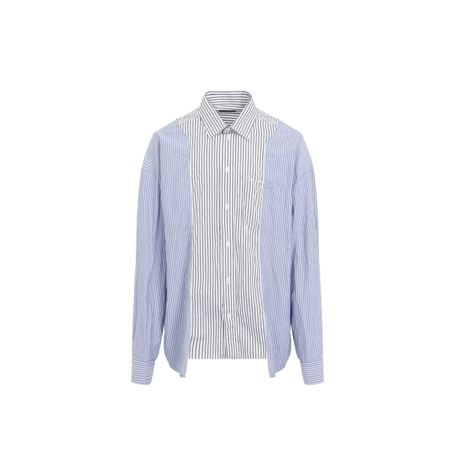 Balenciaga Cotton Striped Shirt sold by Siebentaschen