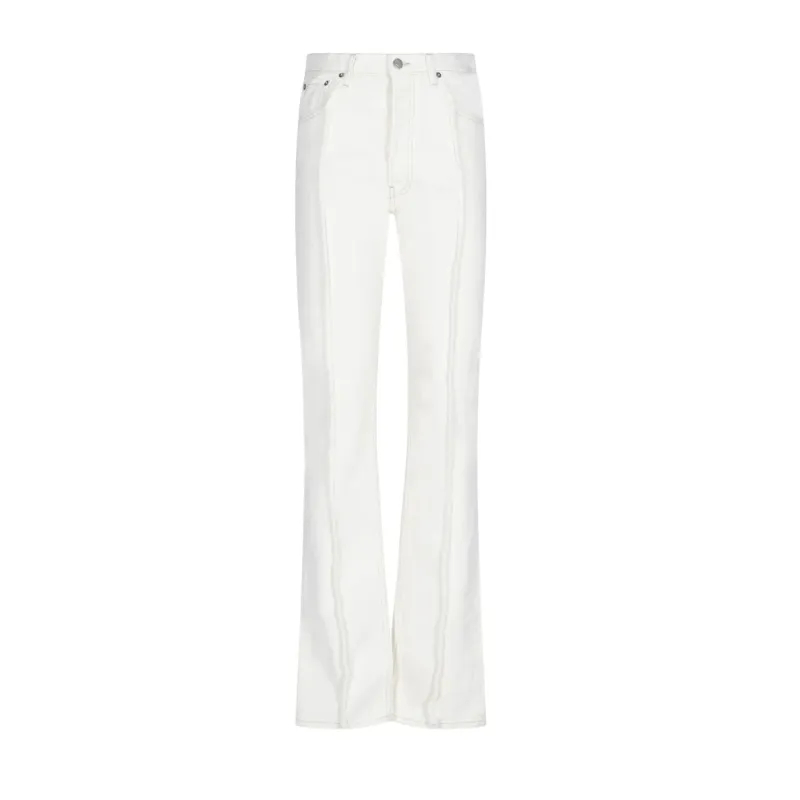Maison Margiela Frayed High Waisted Jeans sold by Siebentaschen