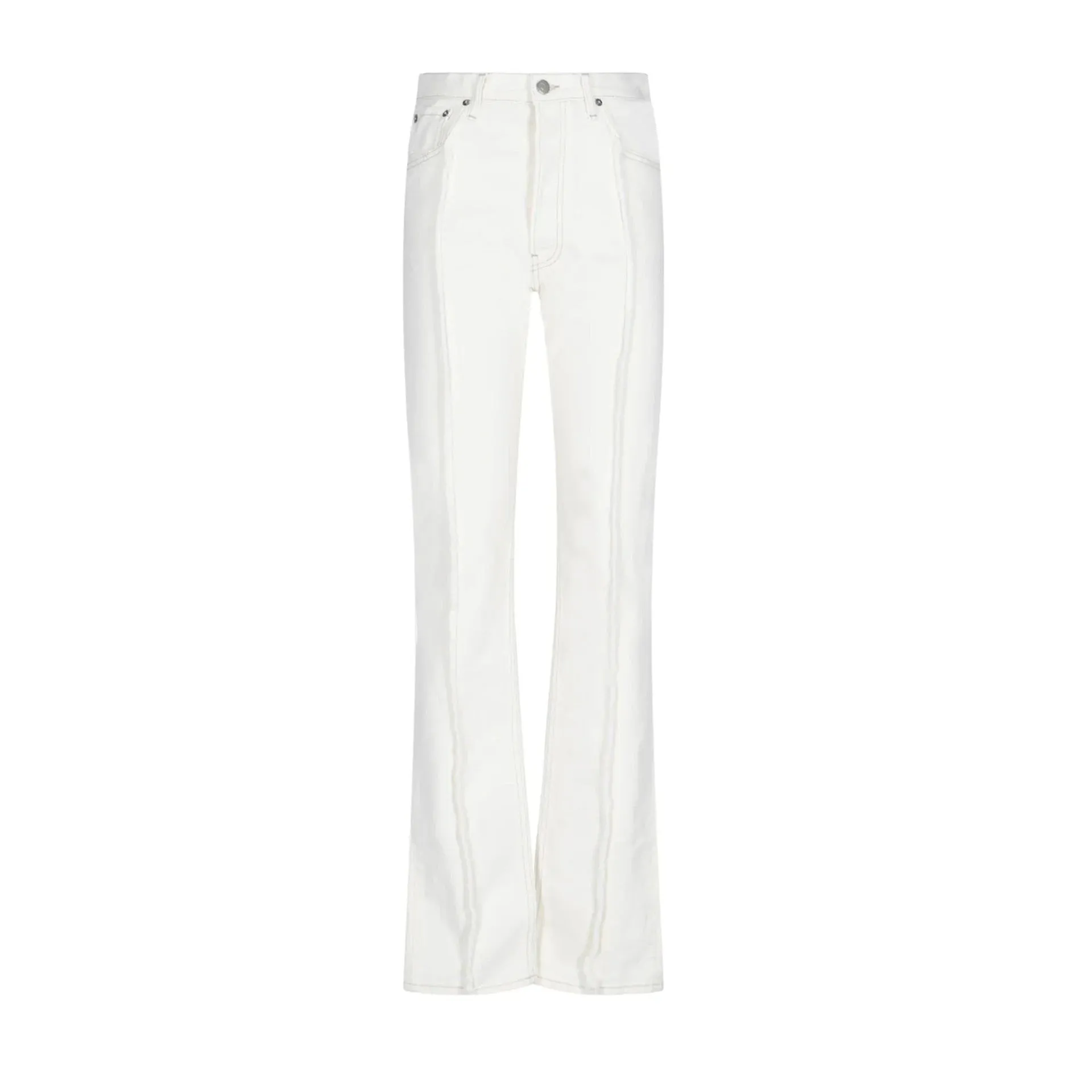 Maison Margiela Frayed High Waisted Jeans sold by Siebentaschen