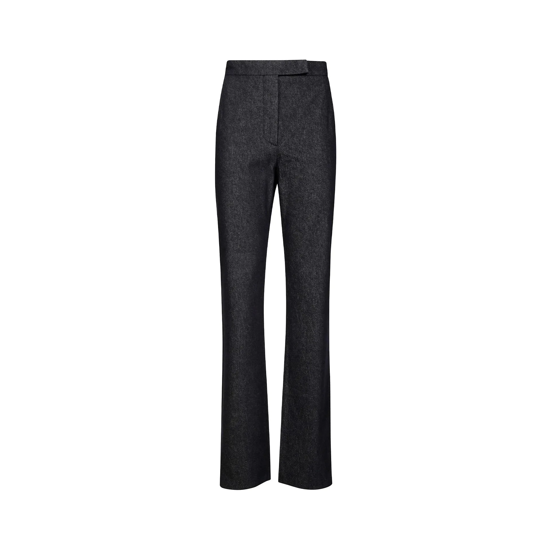 Max Mara Women Galizia Slim Fit Cotton Trousers sold by Siebentaschen