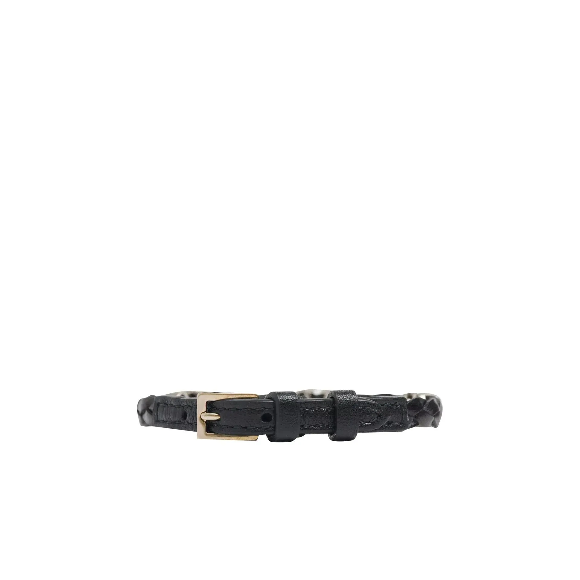 Valentino Garavani Vlogo Signature Leather Bracelet sold by Siebentaschen product image thumbnail 2