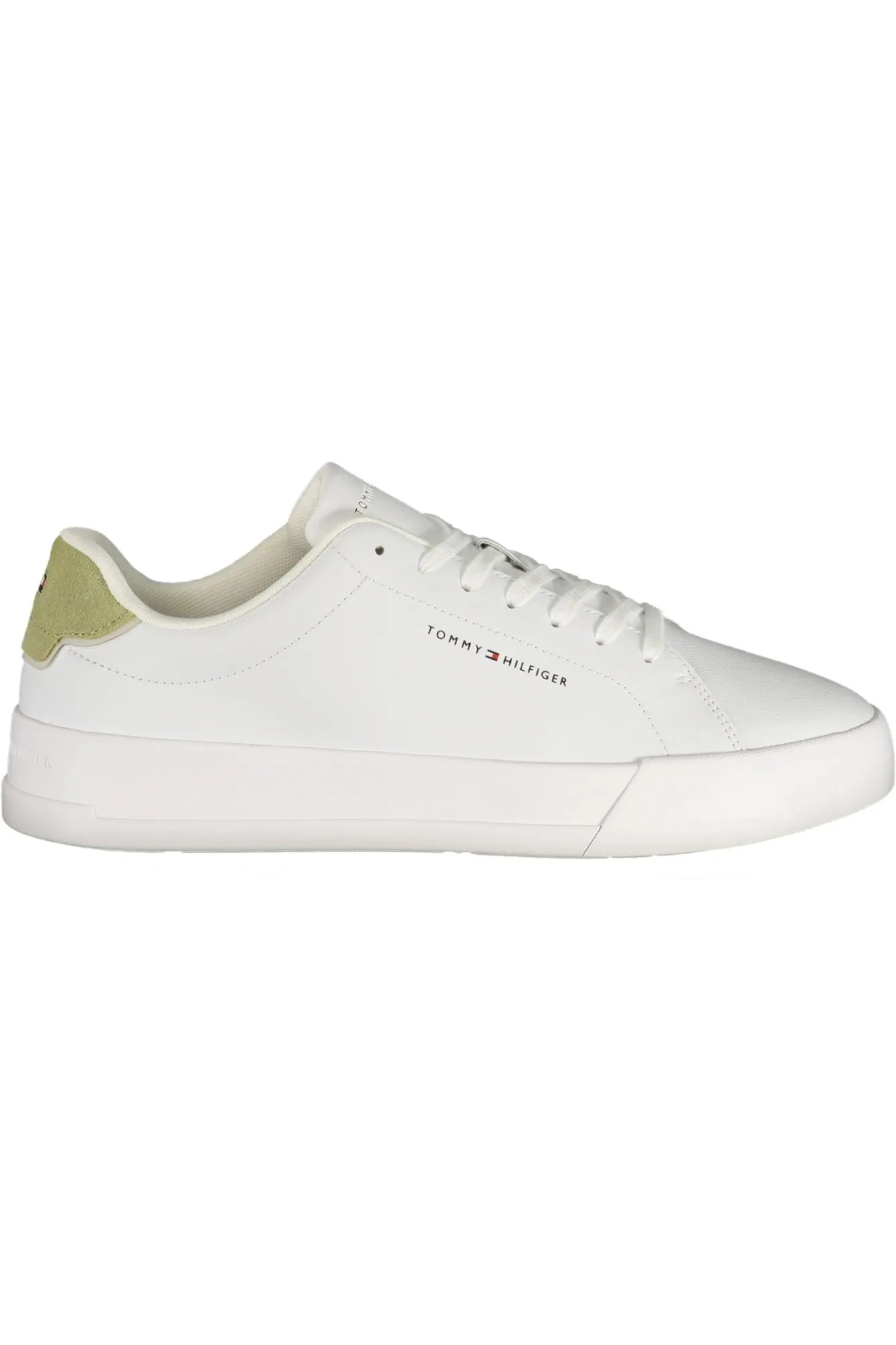 TOMMY HILFIGER MEN S WHITE SPORTS SHOES sold by Siebentaschen