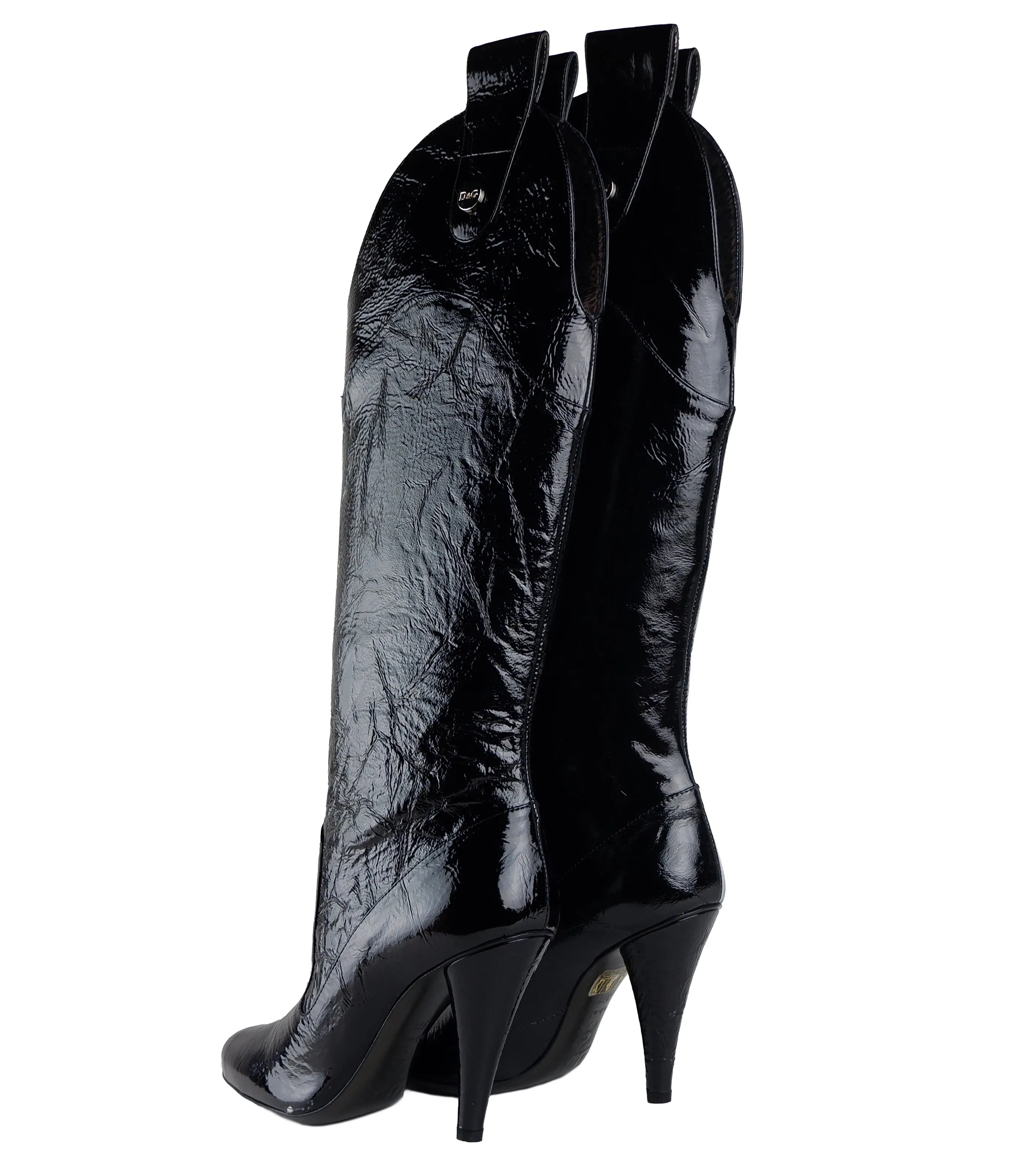 Dolce & Gabbana Ankle Boots Black Woman sold by Siebentaschen product image thumbnail 3