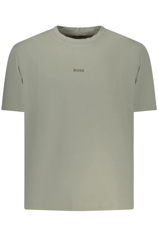 BOSS MEN S SHORT-SLEEVED T-SHIRT GREEN sold by Siebentaschen