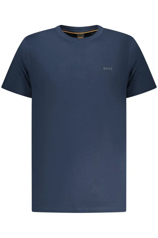 BOSS MEN S SHORT-SLEEVED T-SHIRT, BLUE sold by Siebentaschen
