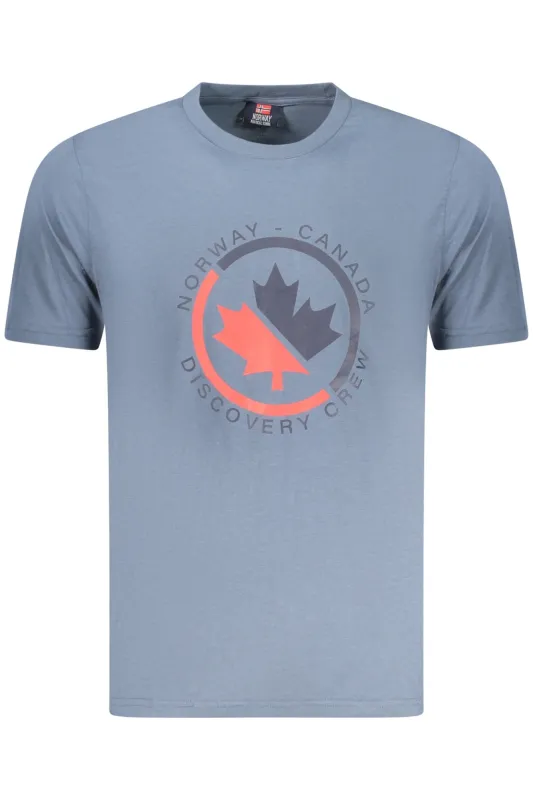 NORWAY 1963 MEN S SHORT-SLEEVE T-SHIRT BLUE sold by Siebentaschen