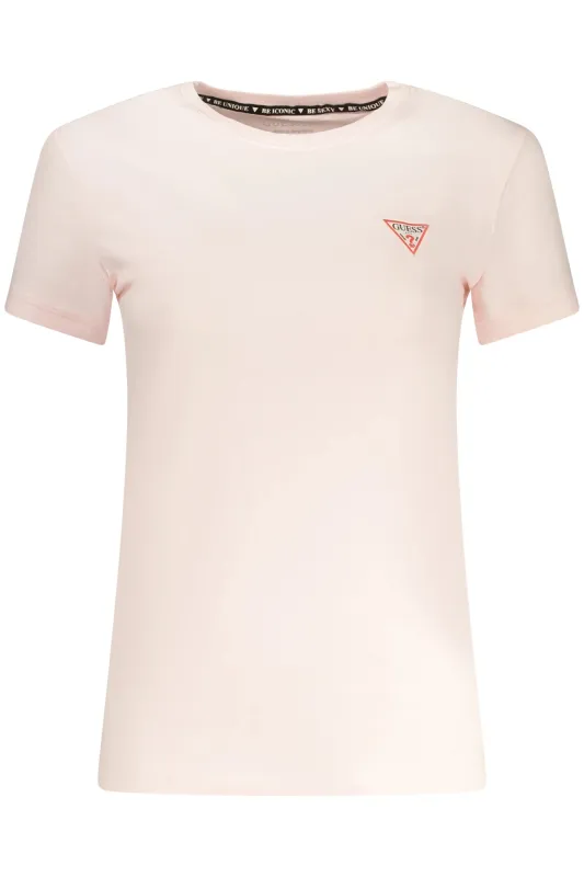 GUESS JEANS WOMEN S SHORT SLEEVE T-SHIRT PINK sold by Siebentaschen