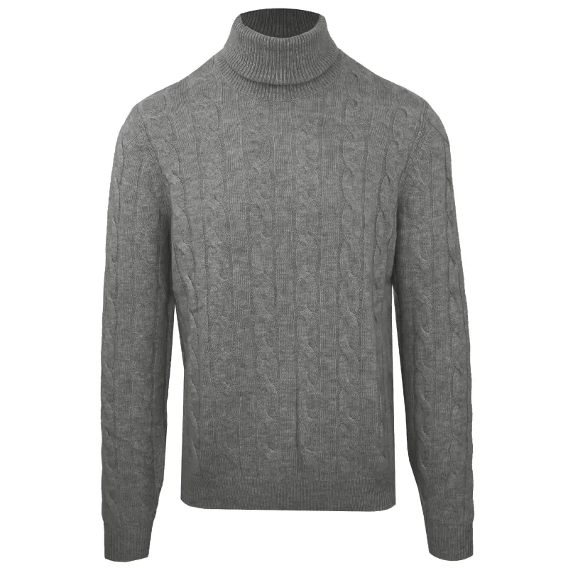 Malo Sweaters Grey Man sold by Siebentaschen