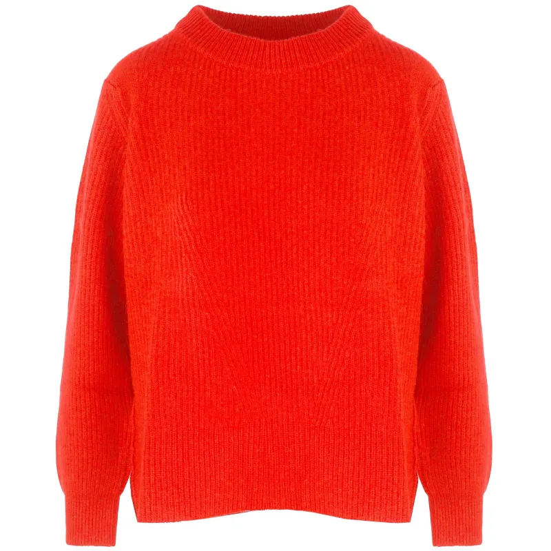 Malo Sweaters Orange Woman sold by Siebentaschen