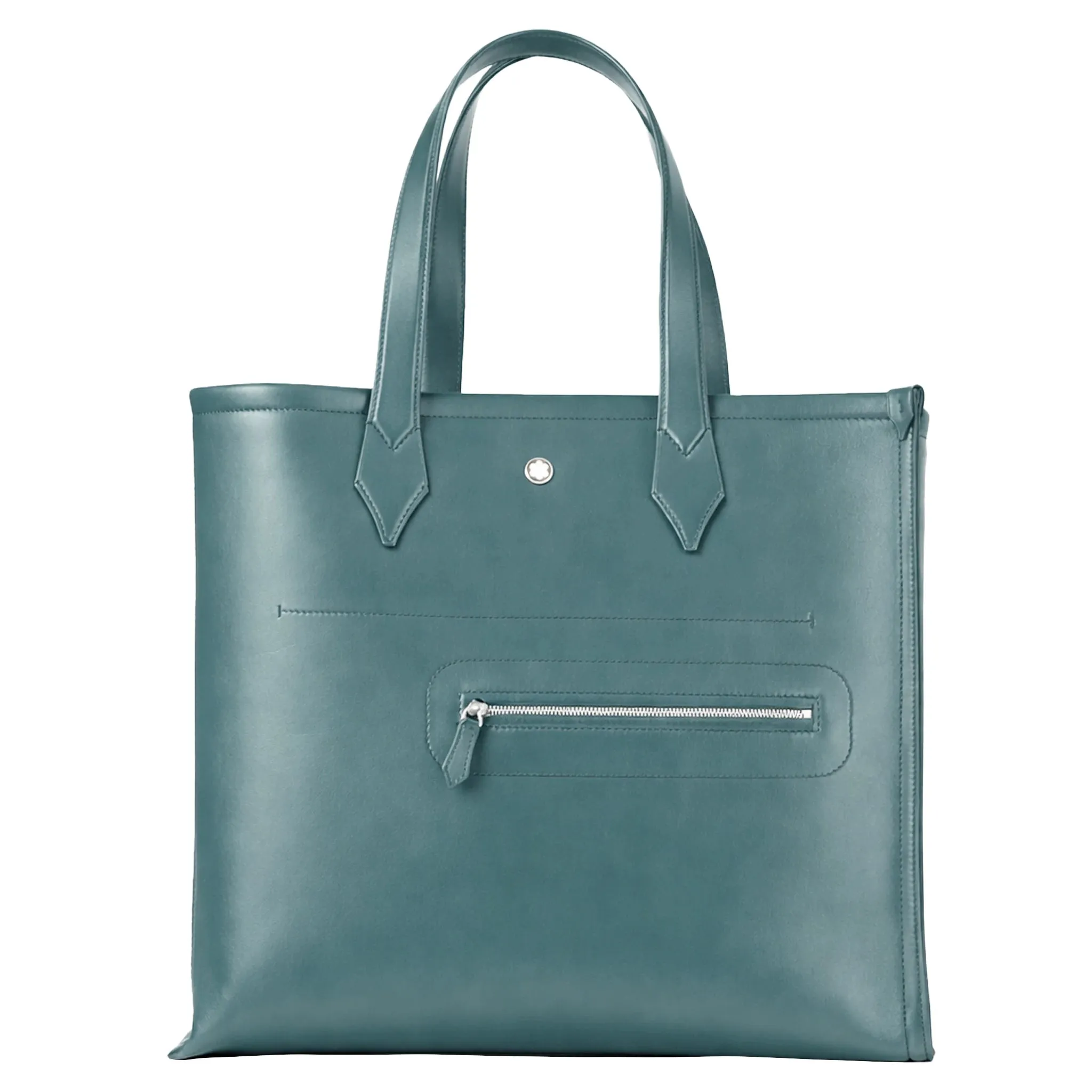 Montblanc leather tote bag Blue Woman sold by Siebentaschen