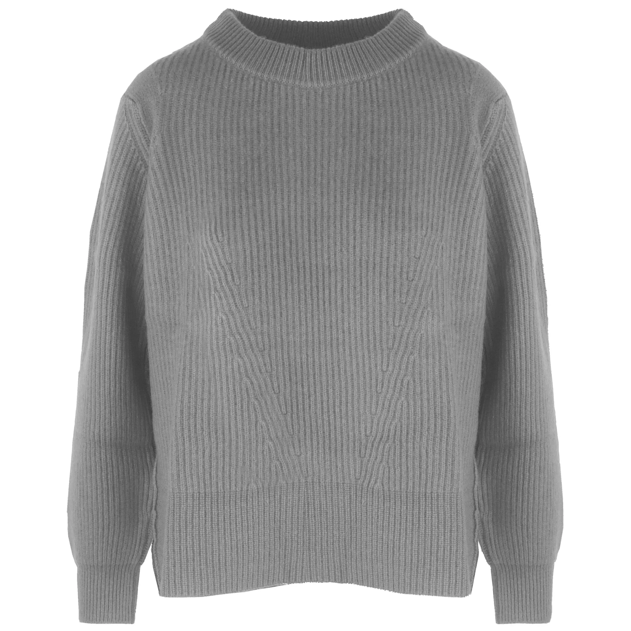 Malo Sweaters Grey Woman sold by Siebentaschen