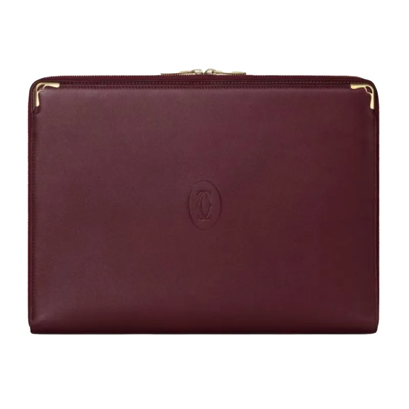 Cartier Portfolio briefcase Red Man made by Cartier