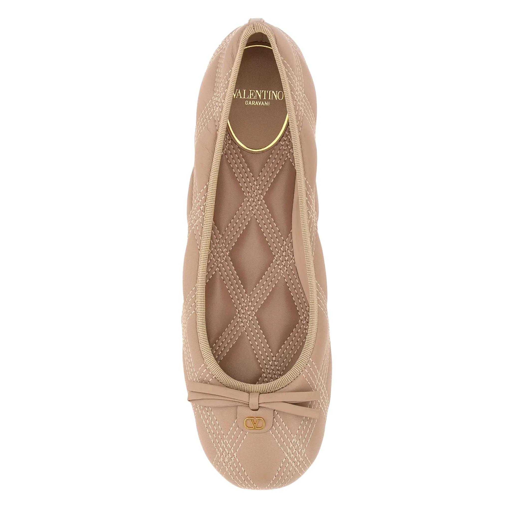 Valentino Garavani Ballerina shoes Beige Woman sold by Siebentaschen product image thumbnail 4