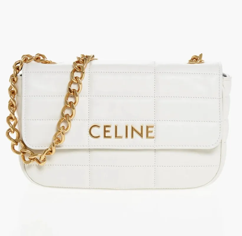 Celine Handbags White Woman sold by Siebentaschen