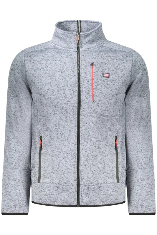 NORWAY 1963 MEN S BLUE ZIP-UP SWEATSHIRT sold by Siebentaschen