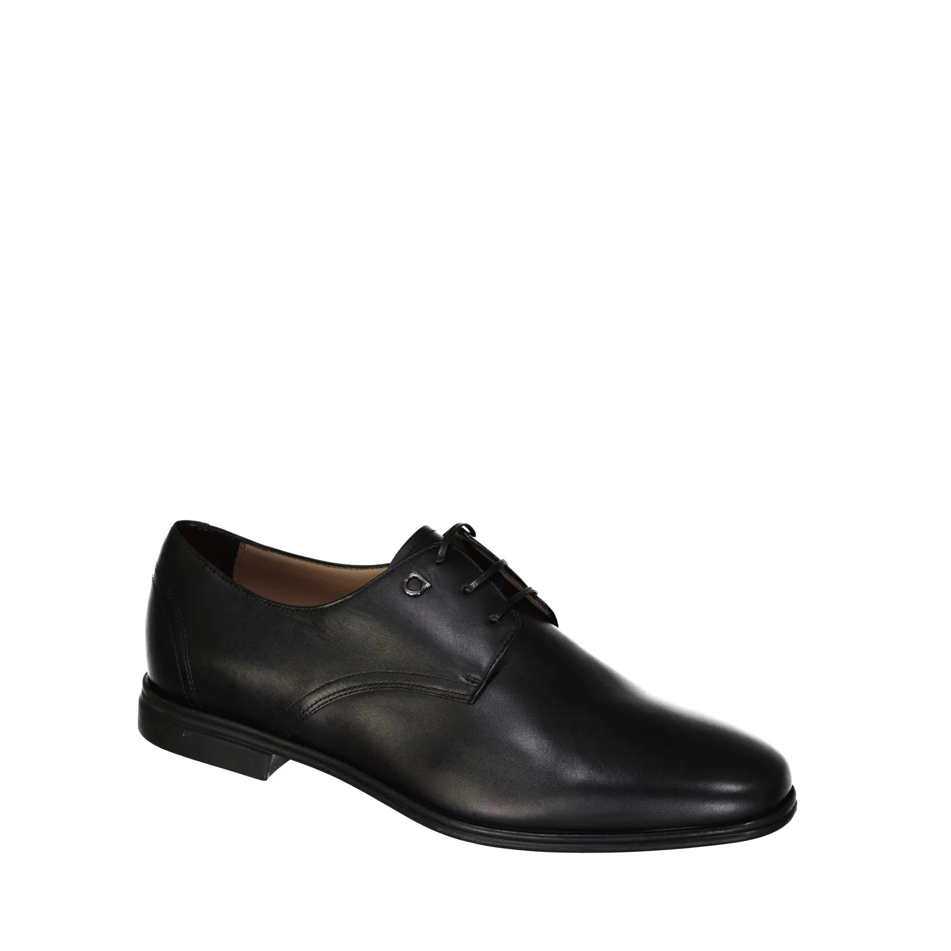 Salvatore Ferragamo Spencer Leather Derby Shoes sold by Siebentaschen product image thumbnail 2