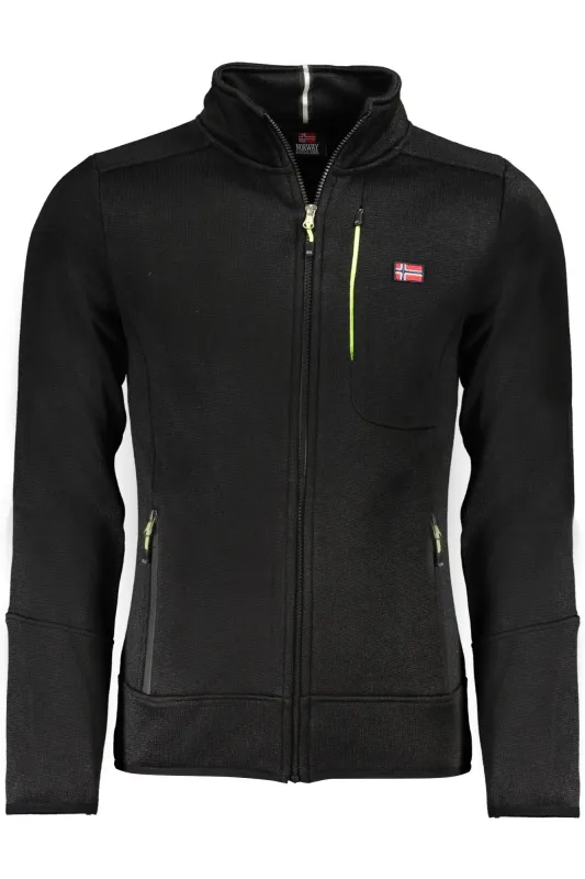 NORWAY 1963 MEN S BLACK ZIP-UP SWEATSHIRT sold by Siebentaschen