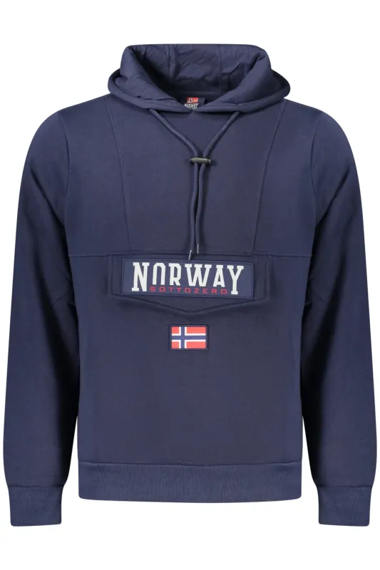 NORWAY 1963 MEN S BLUE ZIP-UP SWEATSHIRT sold by Siebentaschen