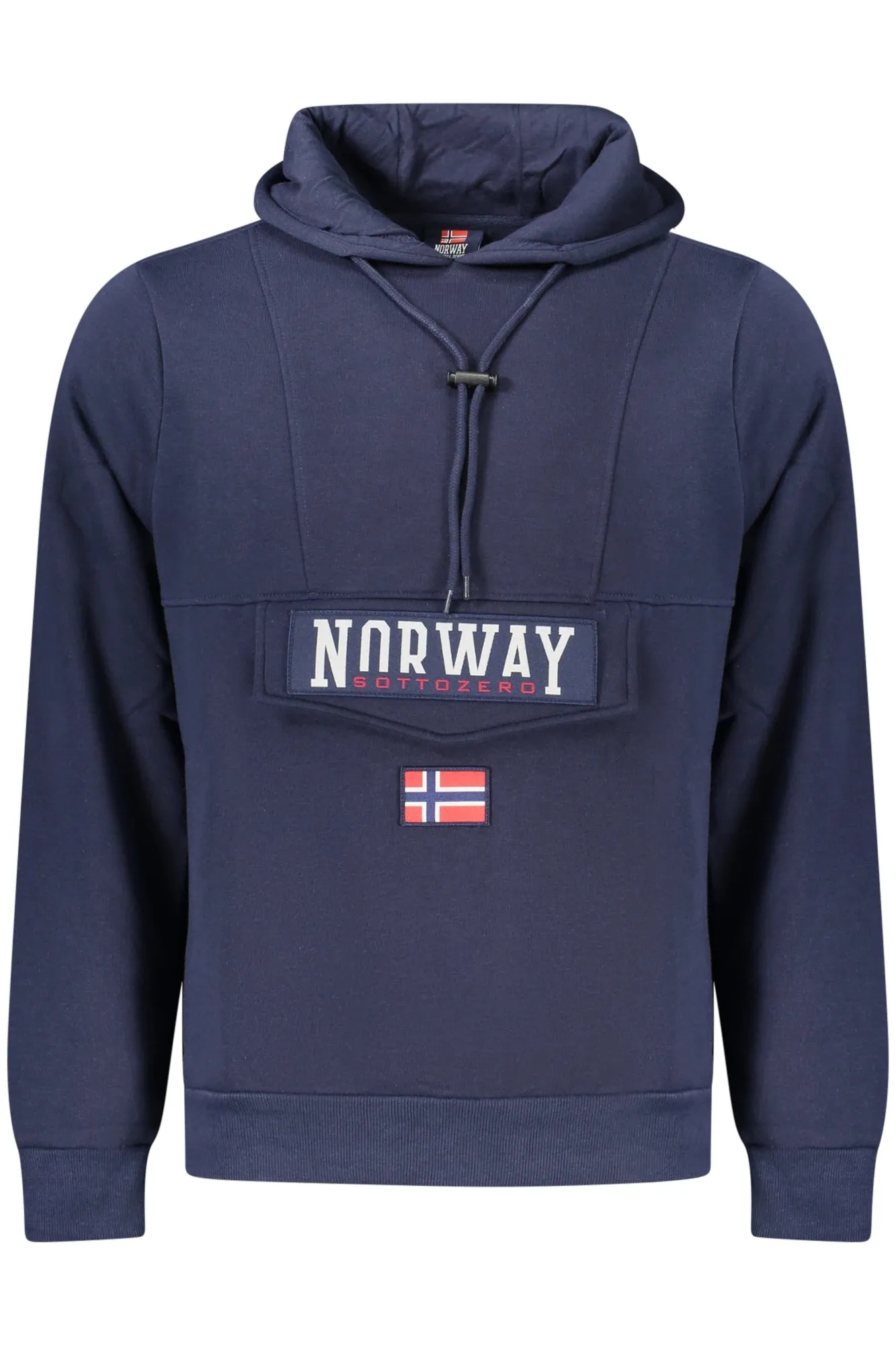 NORWAY 1963 MEN S BLUE ZIP-UP SWEATSHIRT sold by Siebentaschen