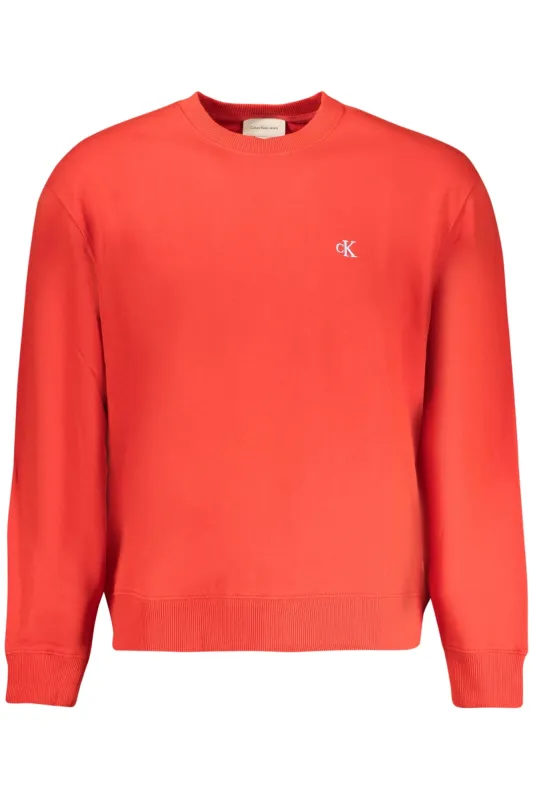 CALVIN KLEIN MEN S RED ZIP-UP SWEATSHIRT sold by Siebentaschen