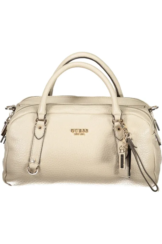 GUESS JEANS WOMEN S BEIGE BAG made by Guess