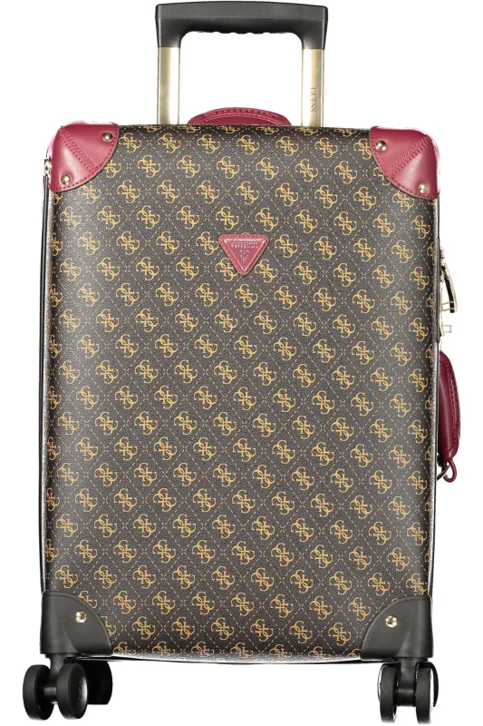 GUESS JEANS MEDIUM TROLLEY WOMEN S BROWN sold by Siebentaschen