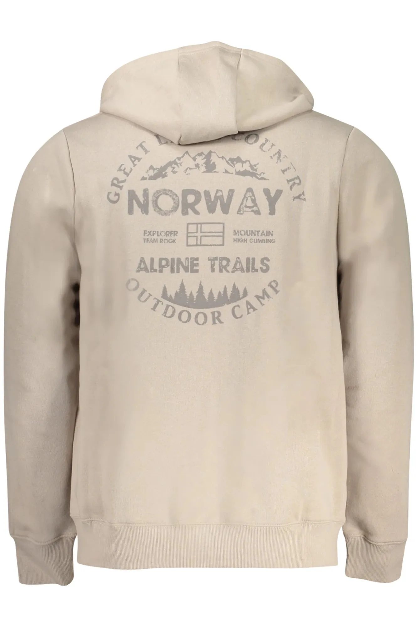 NORWAY 1963 MEN S BEIGE ZIP-UP SWEATSHIRT sold by Siebentaschen product image thumbnail 2