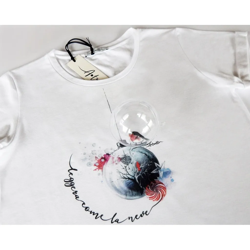 a.tratti - T-shirt & Top - tee-white-bolla sold by Siebentaschen product image thumbnail 2