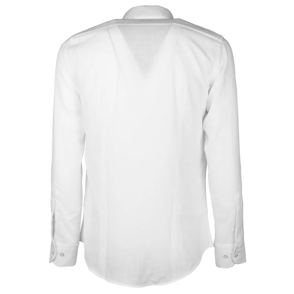 100% milano - Shirts - aras-plain2200-050bianco sold by Siebentaschen product image thumbnail 2