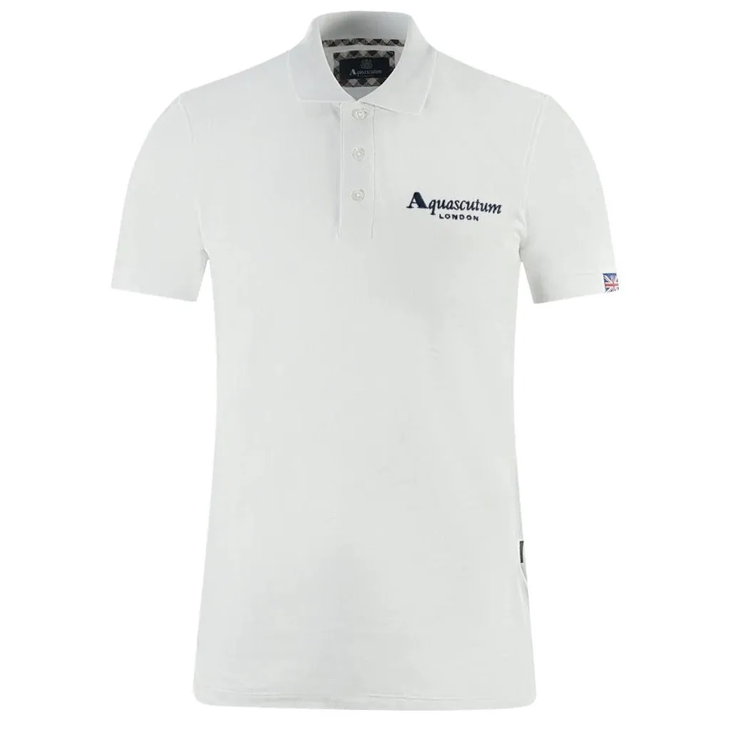 aquascutum - Polo - polo-p01523-white sold by Siebentaschen