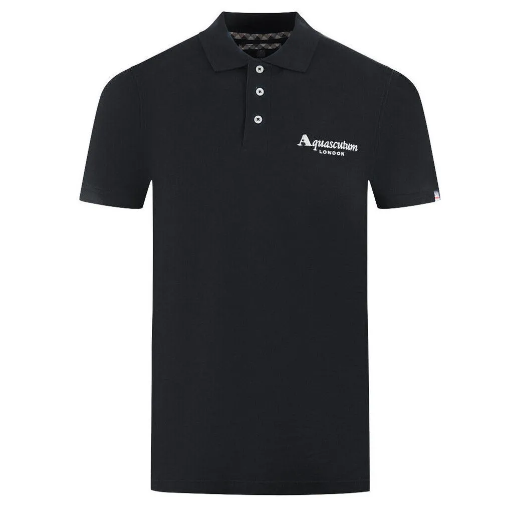 aquascutum - Polo - polo-p01523-black sold by Siebentaschen