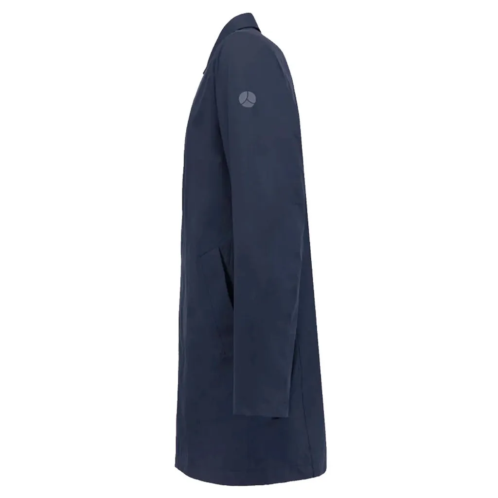 People of Shibuya Toshiro Men's Blue Trench Coat sold by Siebentaschen product image thumbnail 3